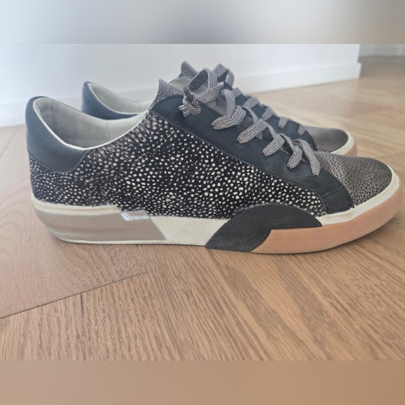 Dolce Vita Shoes - Dolce Vita Black and White Fashion Sneakers with Minimalist Design